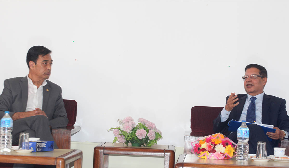 जलविद्युतमा साना लगानी र पर्यटक आकर्षित गर्न नवनियुक्त राजदूत शर्मालाई चेम्बरको आग्रह