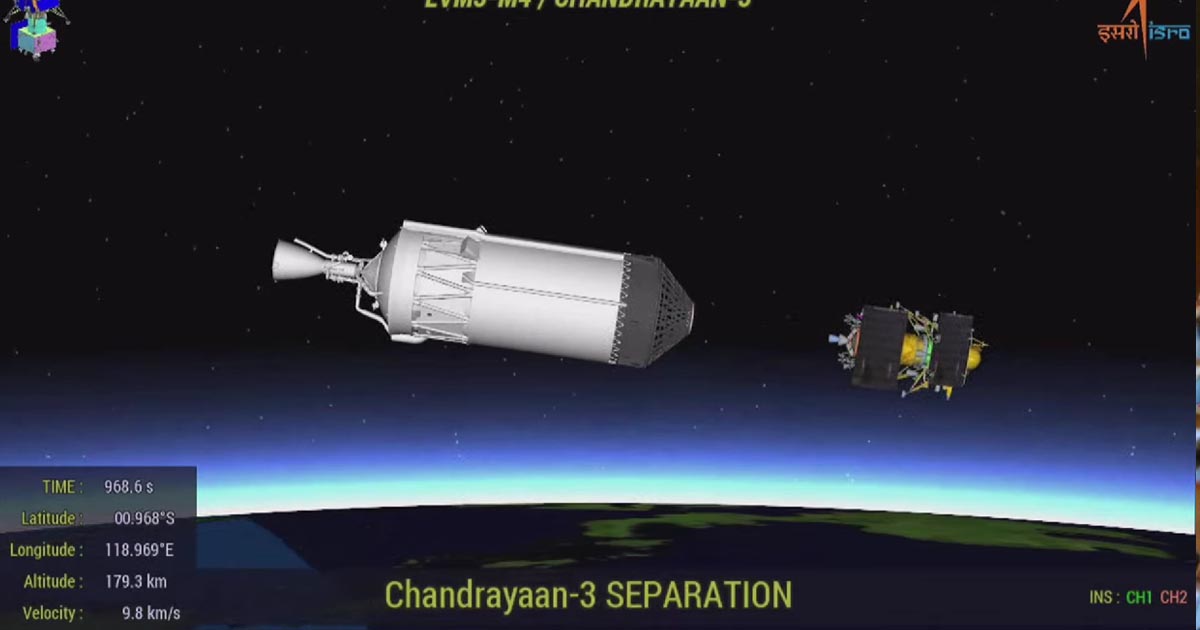 चन्द्रमामा चन्द्रयान–३ को सफल अवतरण