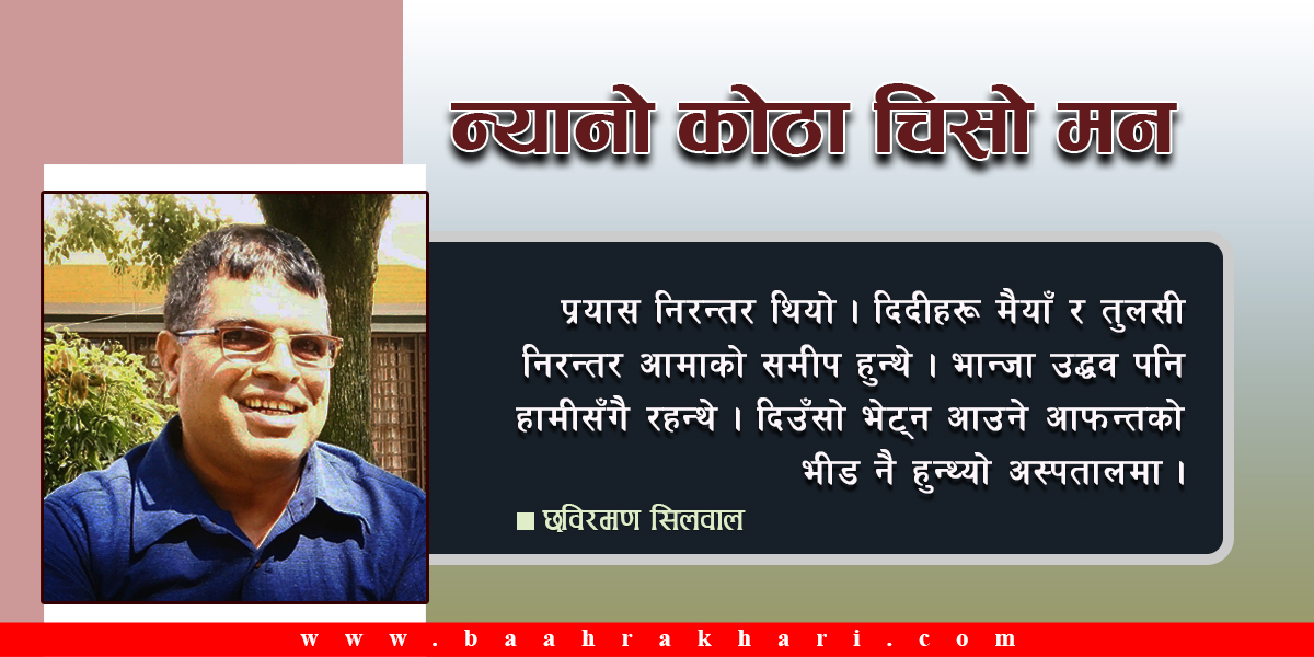 न्यानो कोठा चिसो मन