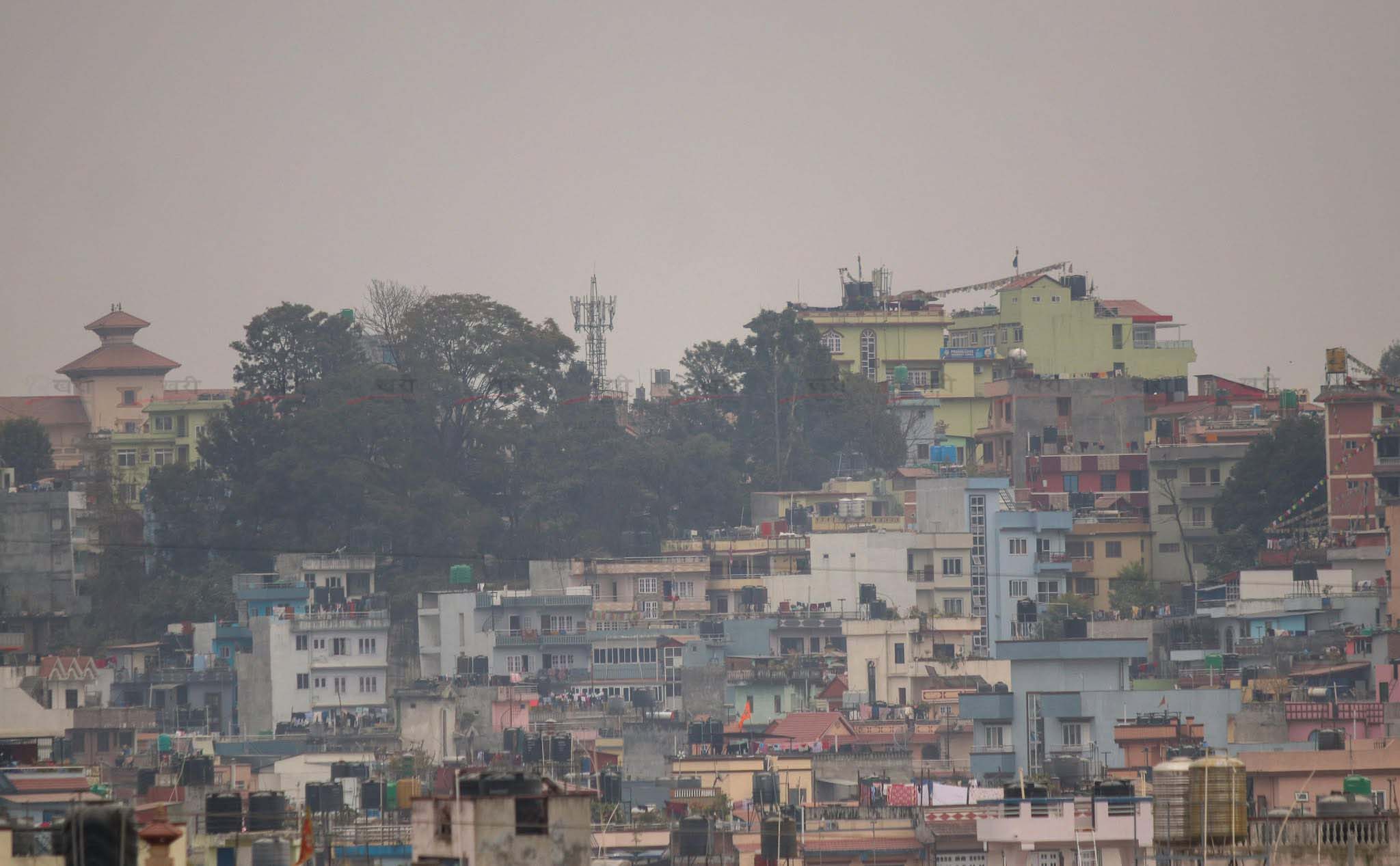 वर्षाले वायु केही सफा, चार सहर अझै अस्वस्थकर