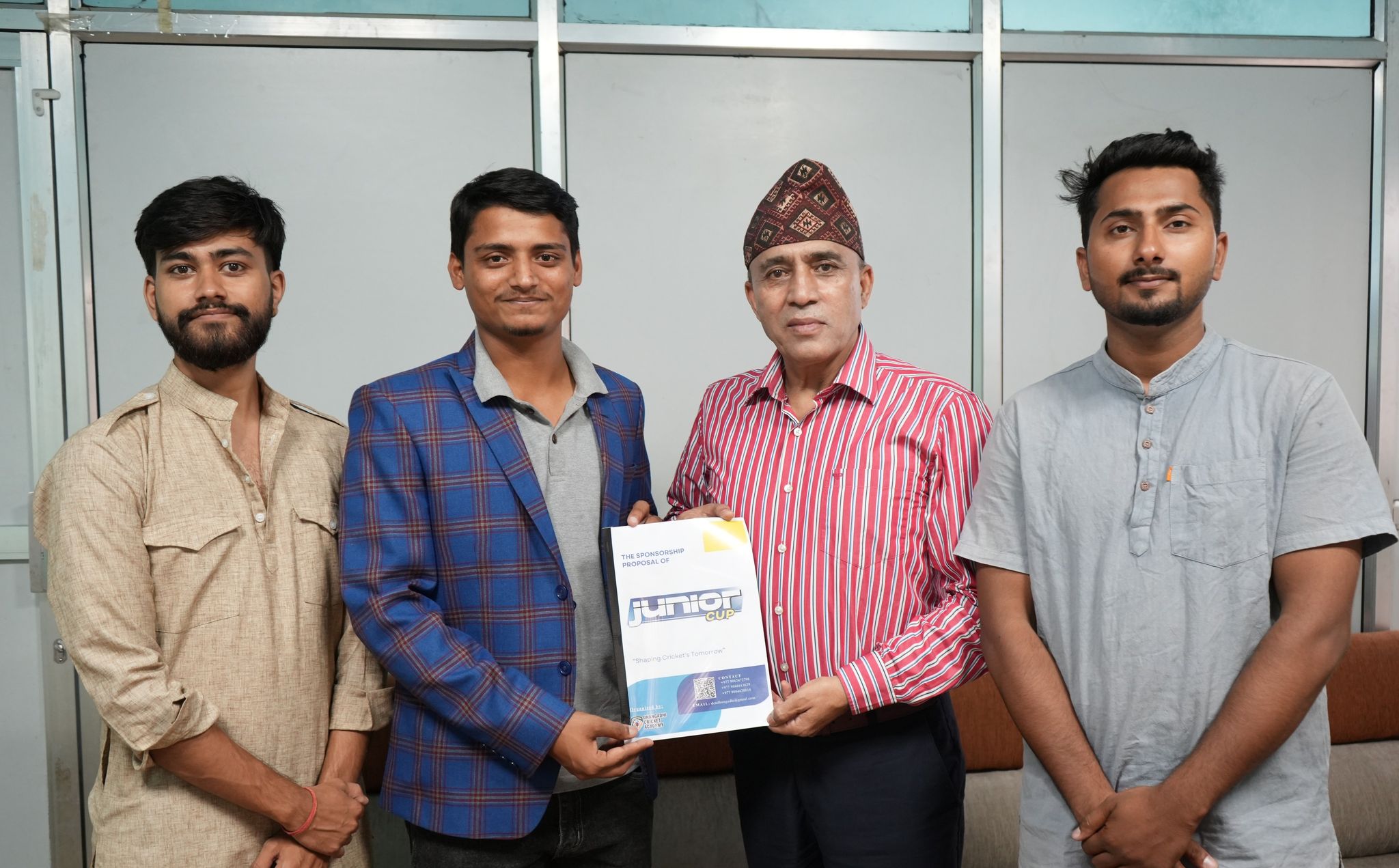 धनगढीमा स्टेपिङ स्टोन जुनियर कप क्रिकेट प्रतियोगिता मंसिर अन्तिम सातादेखि हुने