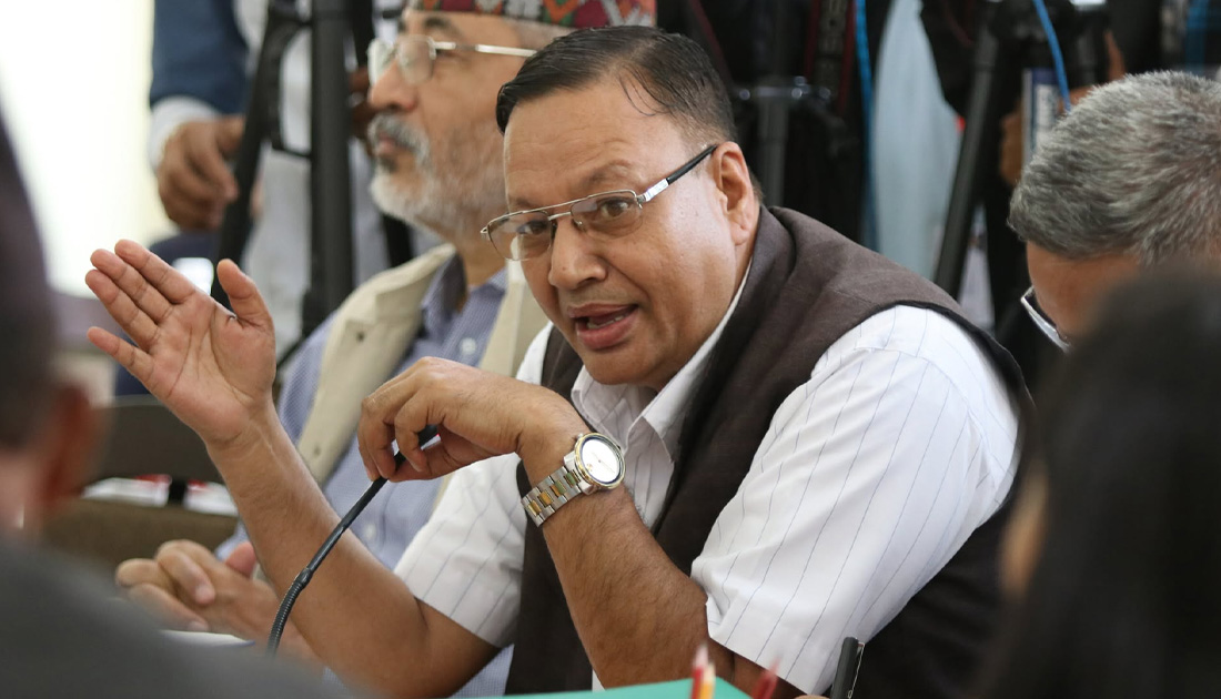शिक्षामन्त्रीले थप समय मागेपछि पौडेलले भने– सांसदलाई भेडाबाख्रा बनाउन पाइँदैन