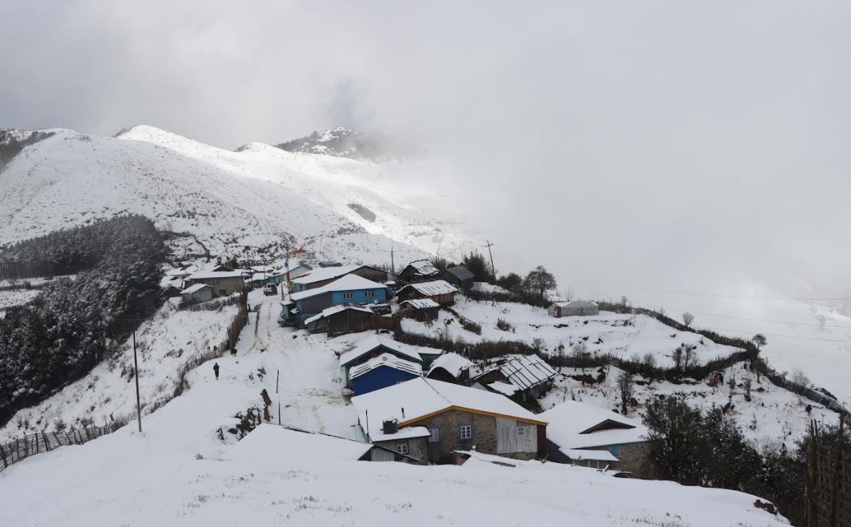 पहाडी र हिमाली भू–भागमा हल्का वर्षा तथा हिमपातको सम्भावना