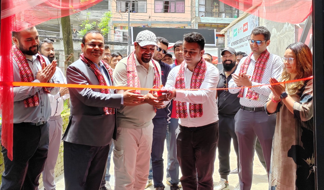 भेस्पा अप्रिलियाको नयाँ सर्भिस सेन्टर उद्घाटन, उत्कृष्ट सेवाको प्रतिज्ञा