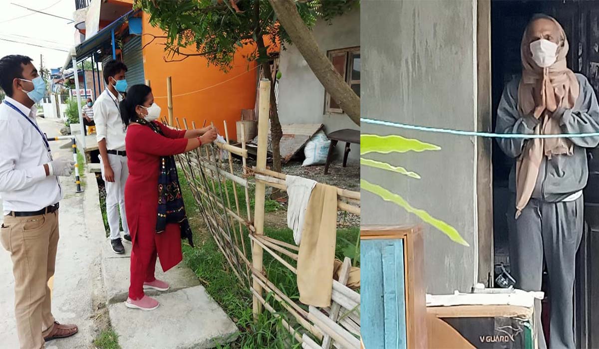 संक्रमितकाे घरमै पुगेर हौसला दिँदैछन् इटहरीका जनप्रतिनिधि : उपमेयर औषधि लग्छन्, मेयर अक्सिजन सिलिन्डर