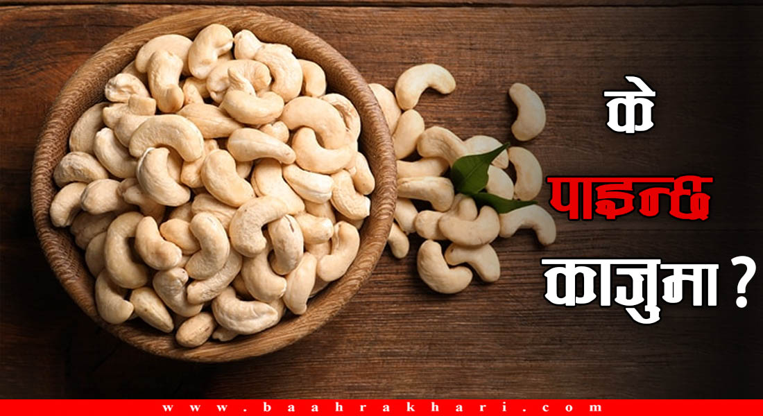 किन खाने काजु ?