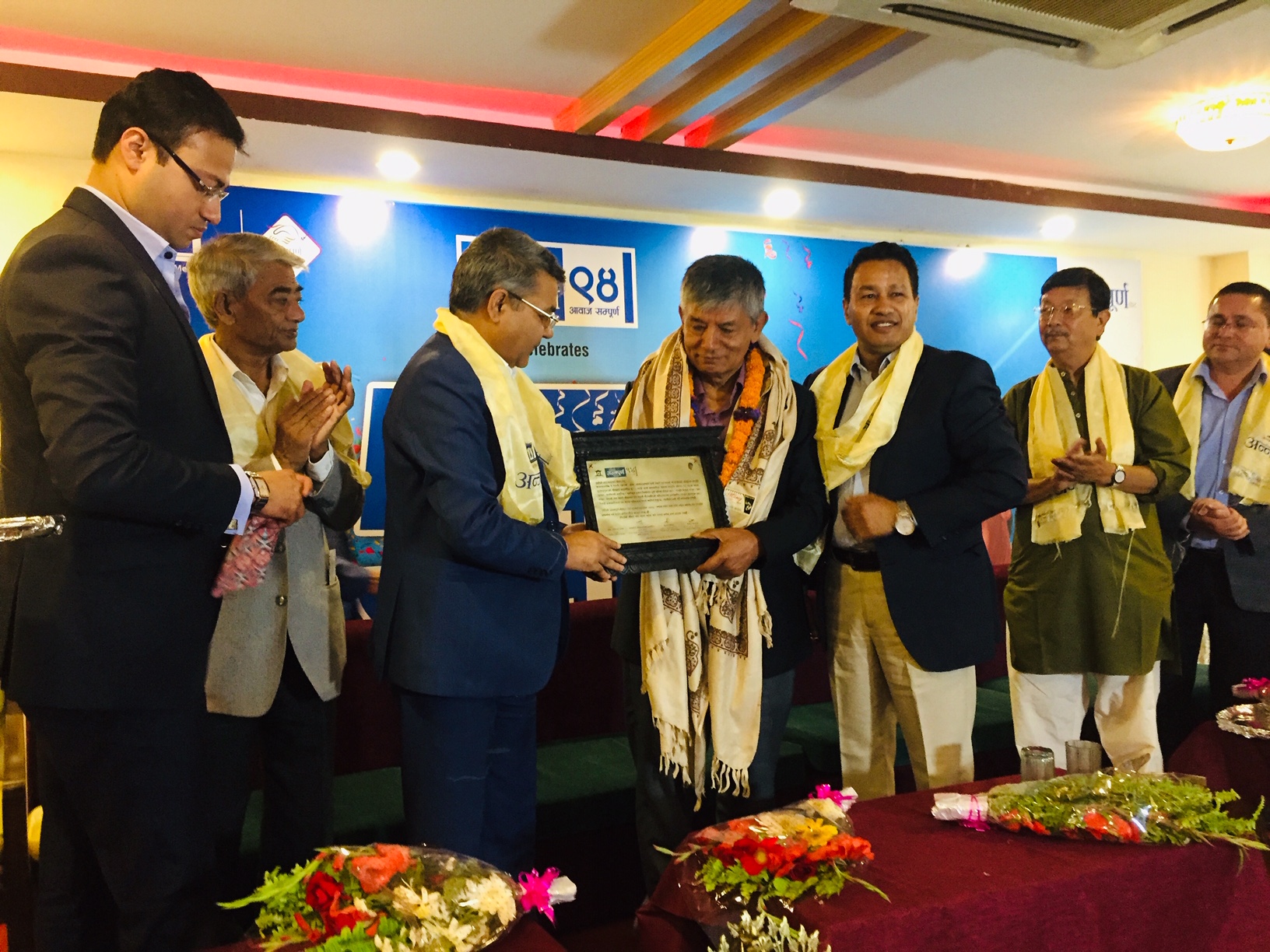 मदनकृष्णलाई दीर्घ साधना सम्मान