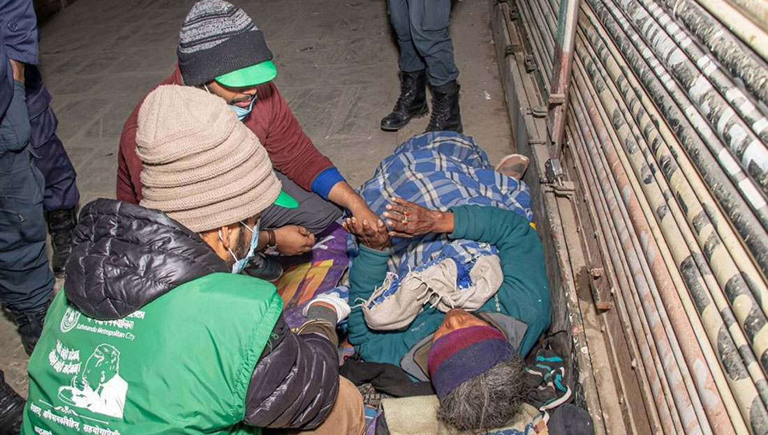 महानगरको सडक मानवमुक्त अभियान : दुई दिनमै सयभन्‍दा बढीको उद्धार