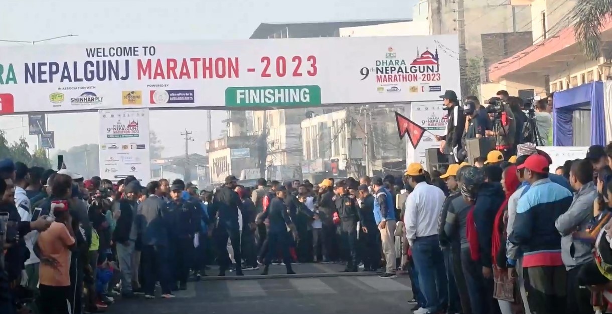 एपीएफका गोपीचन्द्र पार्कीलाई नेपालगन्ज म्याराथनको उपाधि