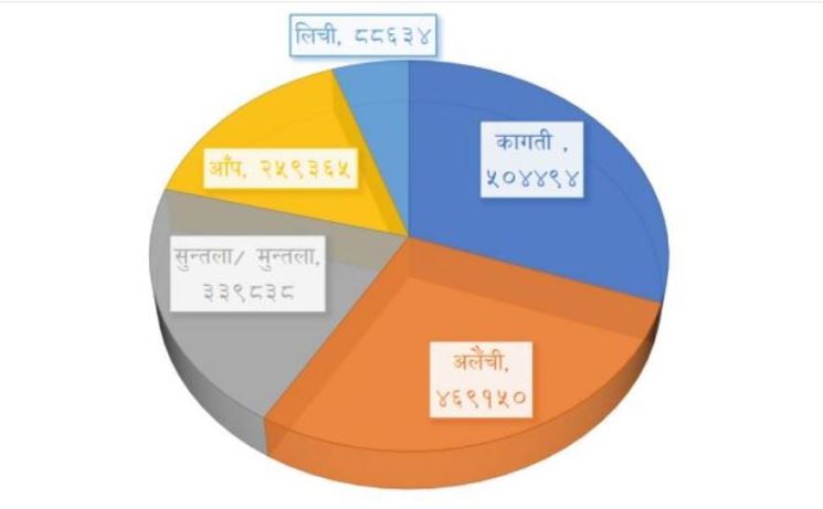 तीन महिनामा रोपियो २९ लाख बिरुवा, फलफूलमा आत्मनिर्भर हुने महत्वाकांक्षी लक्ष्य