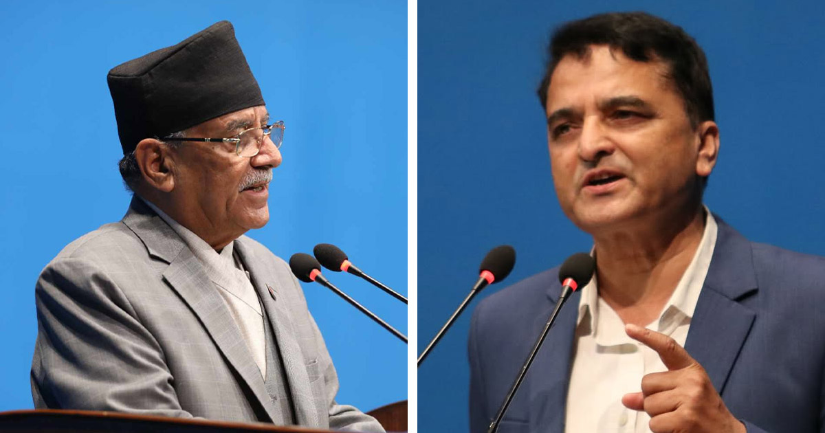 प्रचण्डलाई योगेशको जवाफ– सिसाको घरमा बसेर अर्काको घरमा ढुंगा हान्ने मूर्खता नहोस्