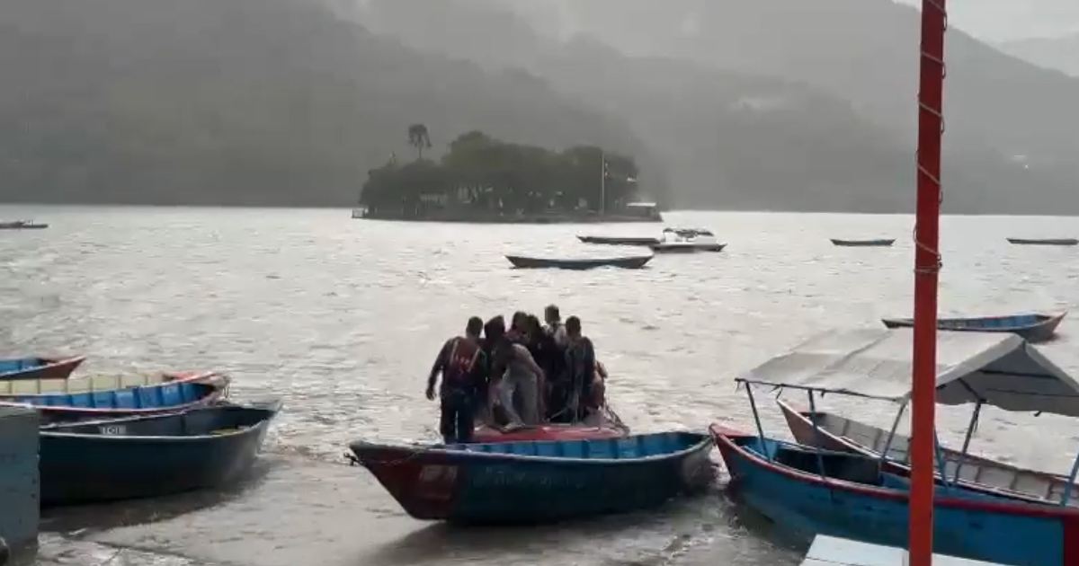 फेवातालमा डुबेका युवकको उद्धार