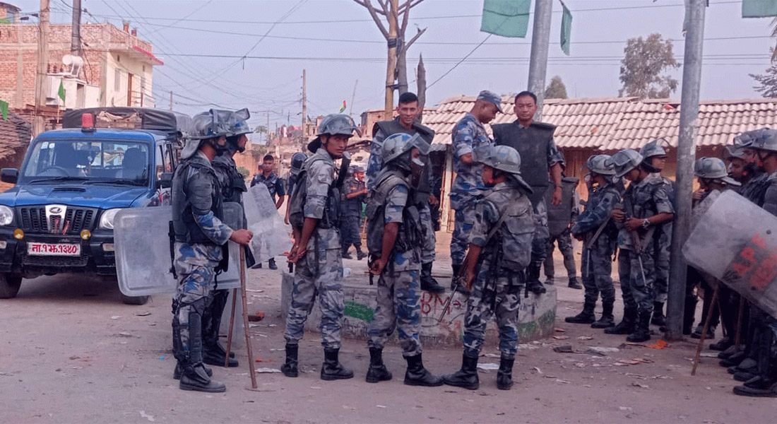 धार्मिक सद्भाव भड्कन नदिन महोत्तरीमा निषेधाज्ञा कायमै