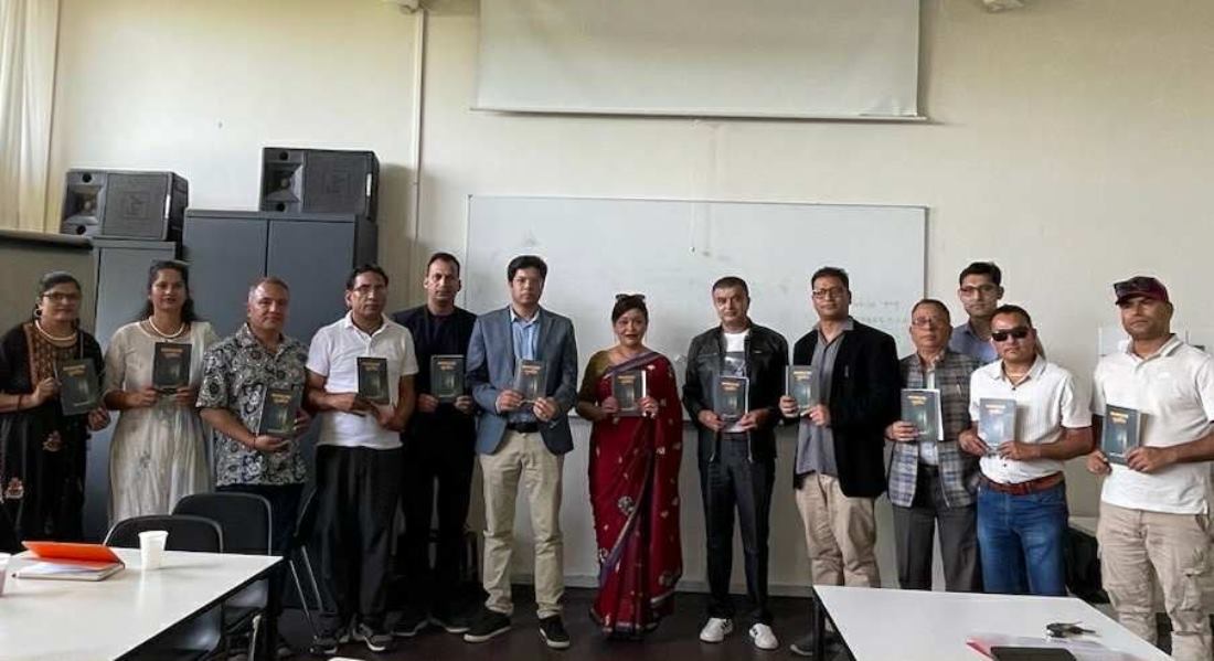 ‘सन्नाटाका सुस्केरा’को प्रवास विमोचन