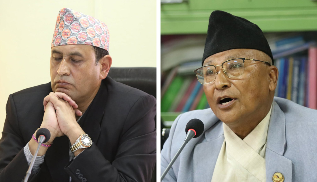 रामहरिलाई कृष्णगोपालले भने– हामी तपाईंको नेतृत्वमा बस्नु लाचार हुन्छ, कुर्सी छाड्नुहोस्