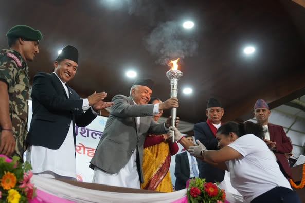 १५औँ राष्ट्रपति रनिङ शिल्ड प्रतियोगिताको शुभारम्भ