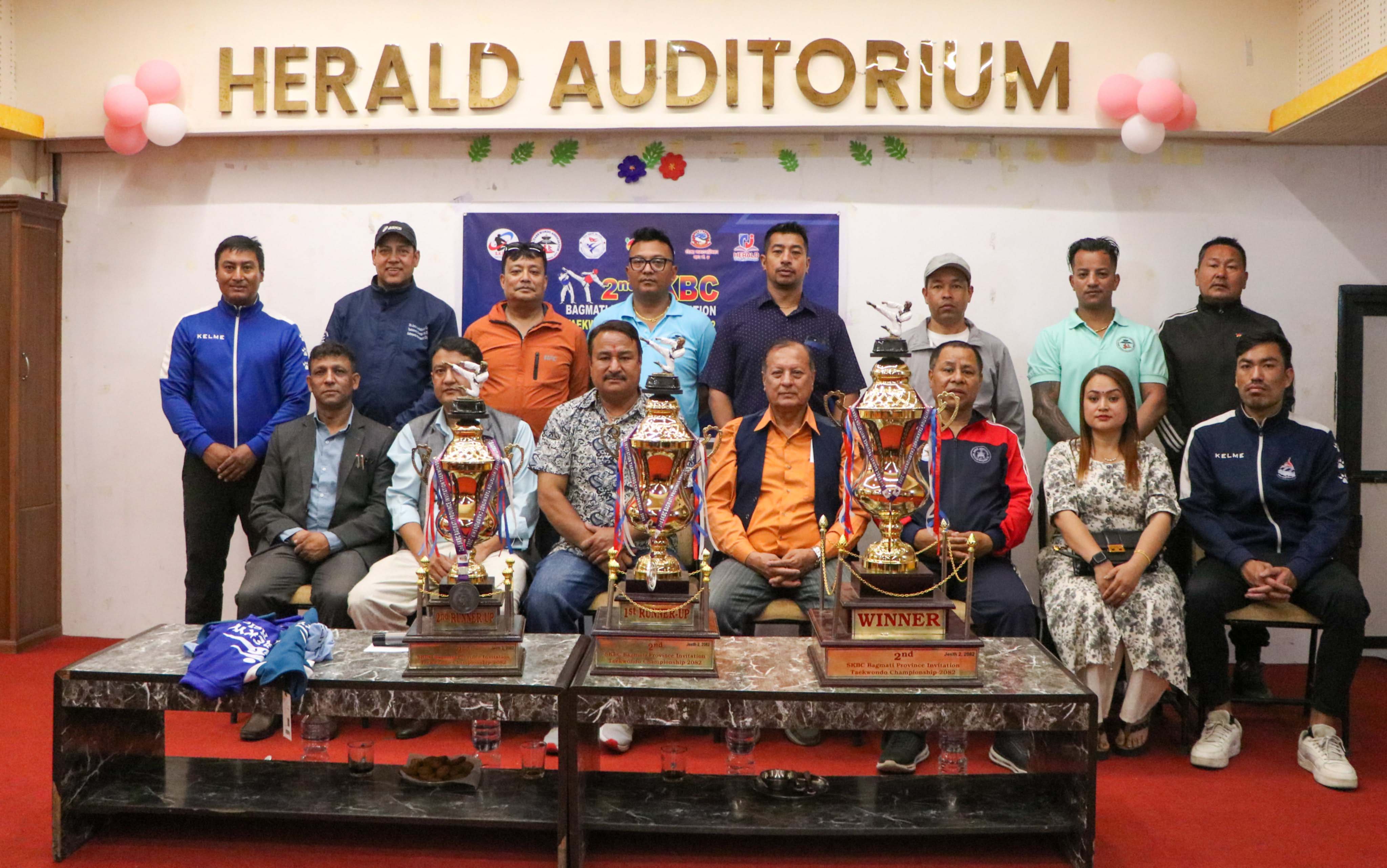 एसकेबीसी वाग्मती प्रदेश आमन्त्रित तेक्वान्दो प्रतियोगिता हुँदै