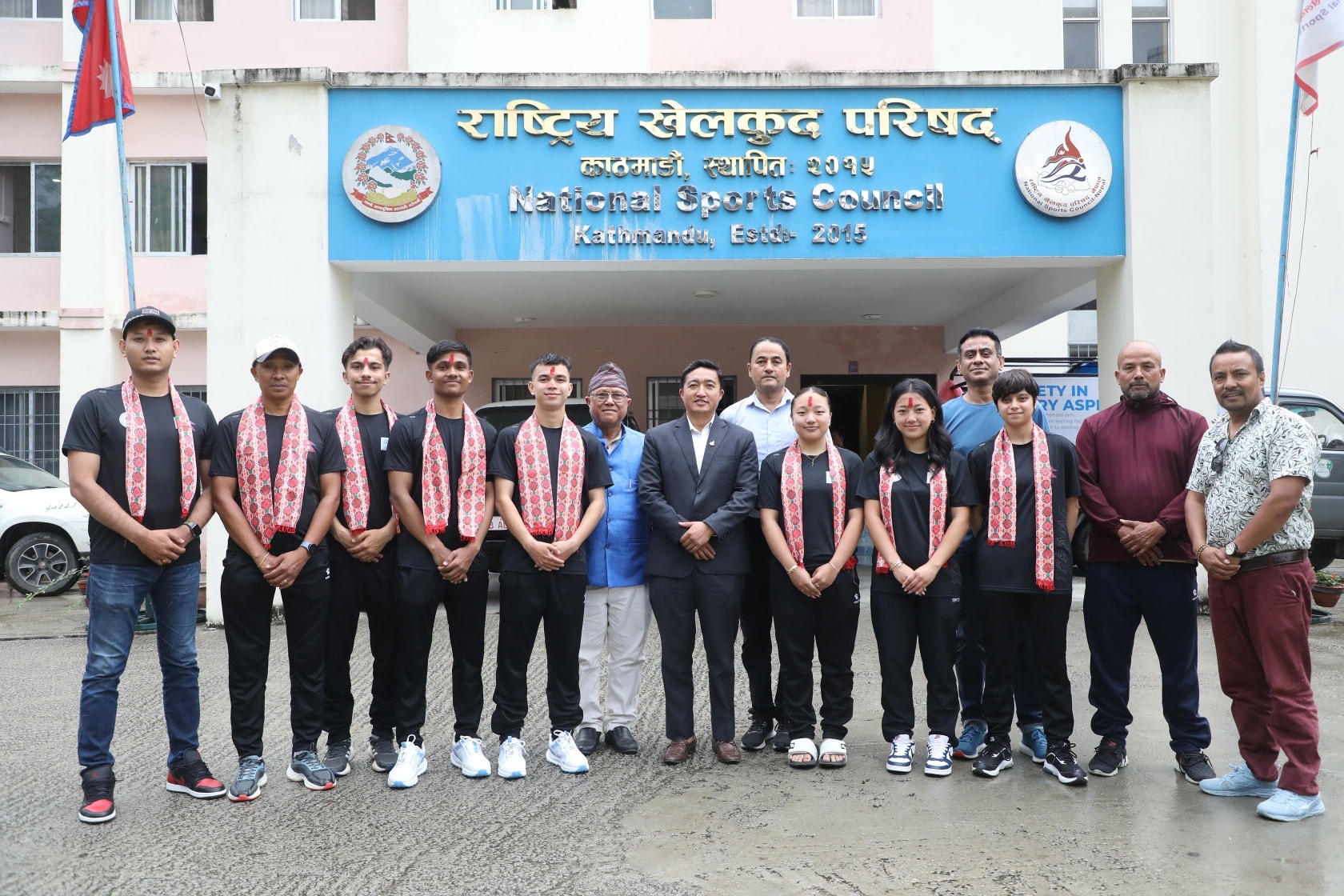 टेबलटेनिस टोली उज्वेकिस्तान जाँदै