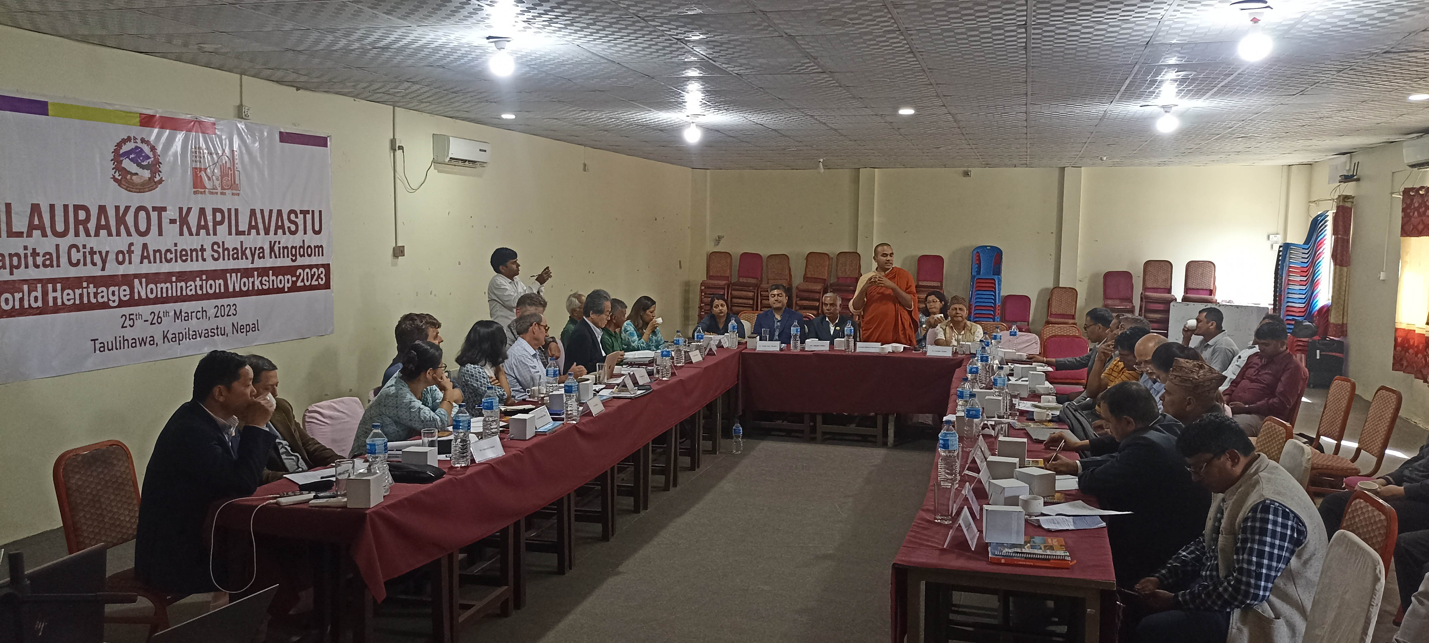 तिलौराकोटलाई विश्वसम्पदा सूचीमा सूचीकृतका लागि विज्ञसँग छलफल