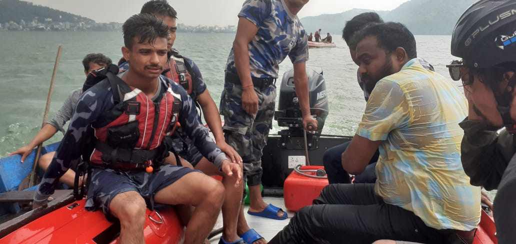 पोखरामा दुईवटा प्याराग्लाइडिङ दुर्घटना, चारजनाको सकुशल उद्धार