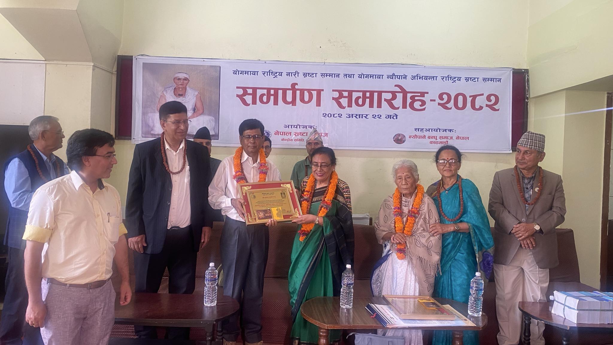 वाइवा र बस्नेतलाई ‘योगमाया राष्ट्रिय स्रष्टा सम्मान’