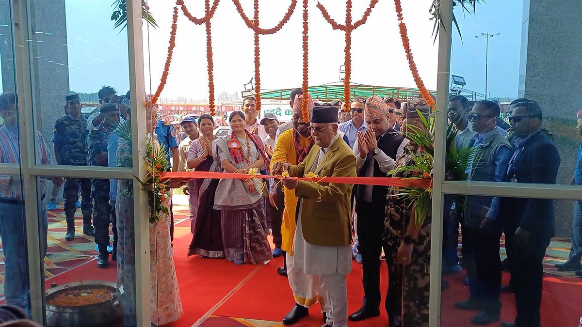 कटहरीमा २०० शय्या क्षमताको अस्पताल उद्घाटन