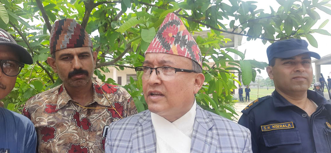 रंगेलीको विवाद बुझ्न आफैँ पुगे थपलिया, दिउँसो २ बजेपछि मतगणना पुनः सुरु हुने