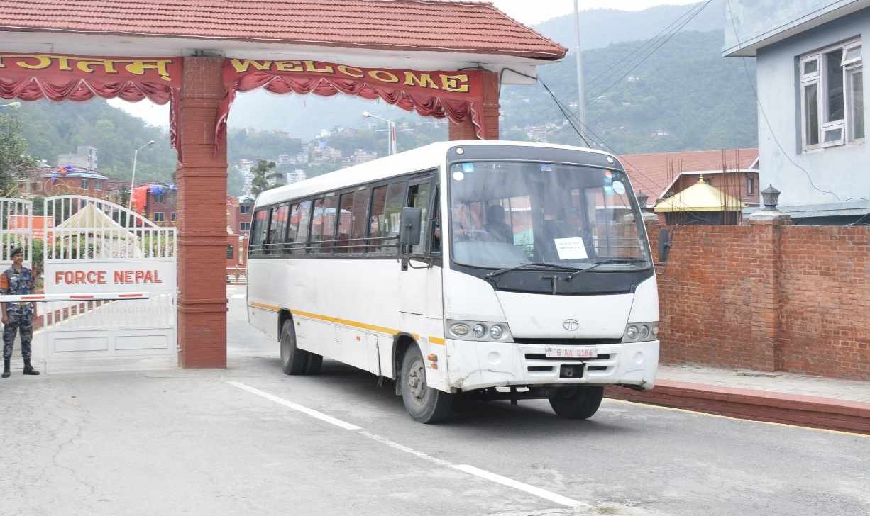 उपत्यकामा सशस्त्रको निःशुल्क बस सेवा