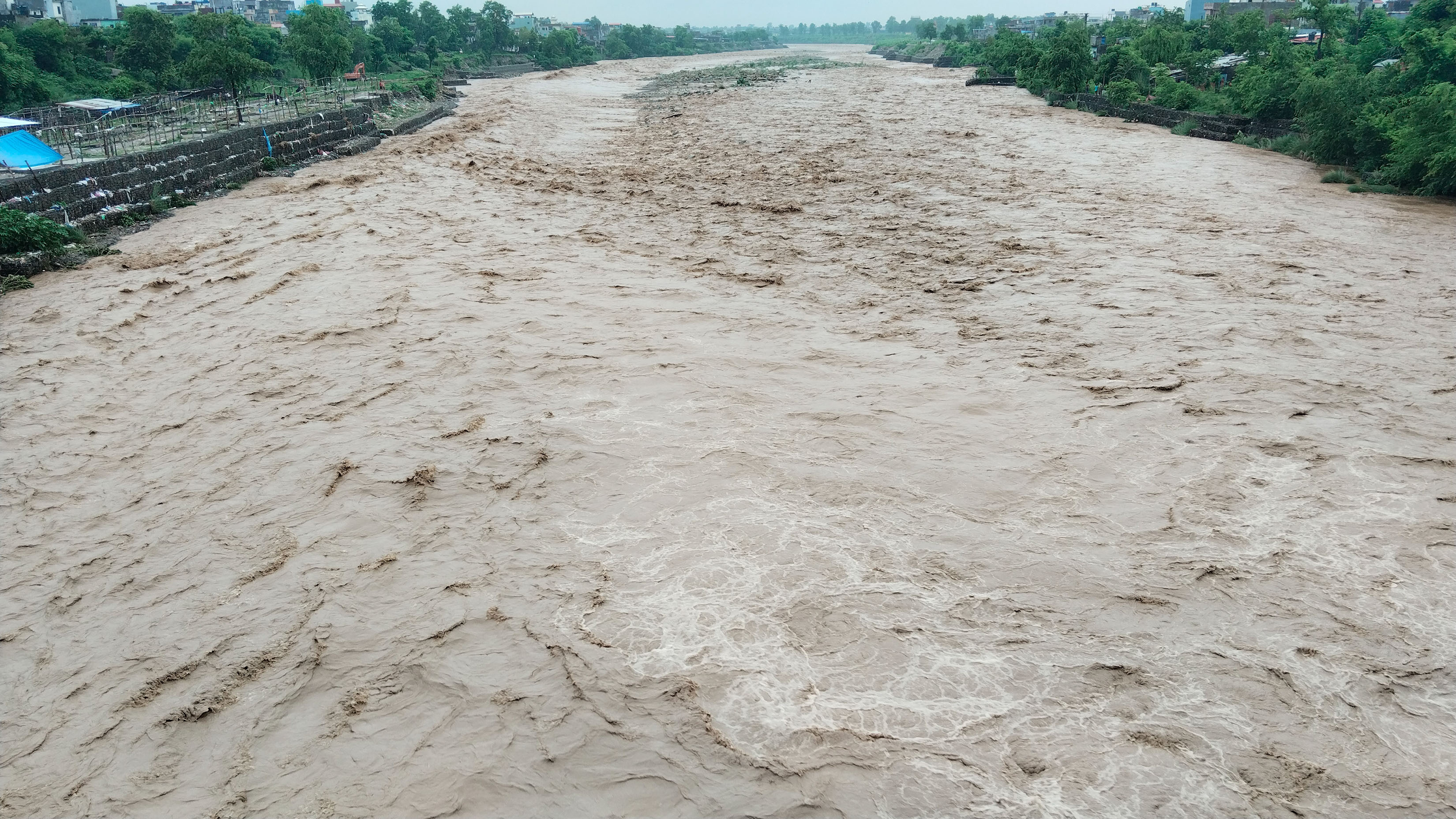 सुनसरीमा भारी वर्षा