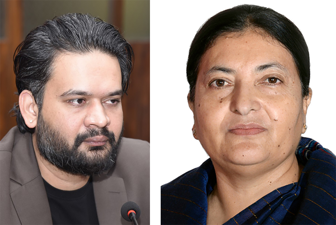 विद्या भण्डारी र बालेनबीच भेट, महानगरको बजेटबारे छलफल