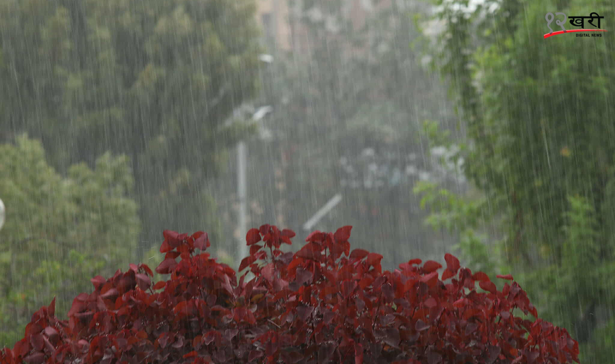 भित्रँदै जलवाष्पयुक्त हावा : एक–दुई स्थानमा भारी वर्षाको पूर्वानुमान