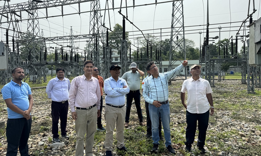 वीरगञ्ज क्षेत्रको विद्युत् आपूर्ति सुधार्न ठूला क्षमताका प्रसारणलाइन तथा सबस्टेसन बन्दै