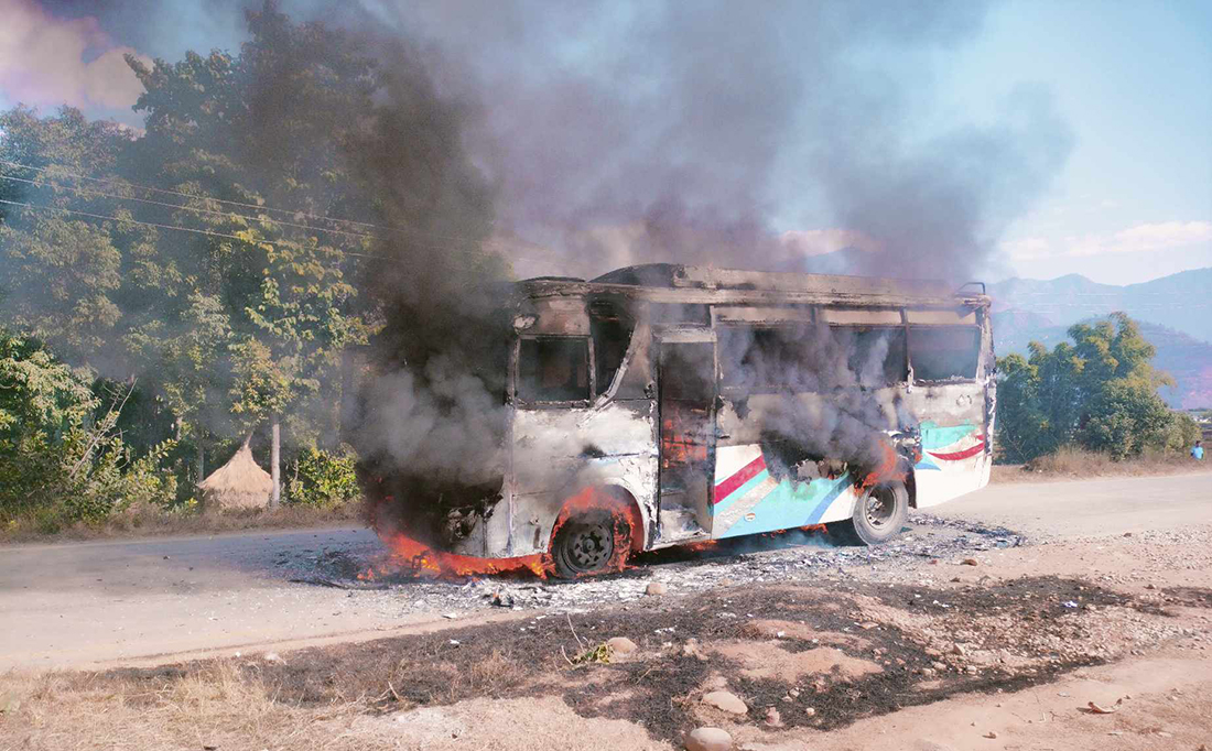 अवरुद्ध बीपी राजमार्ग सञ्चालन