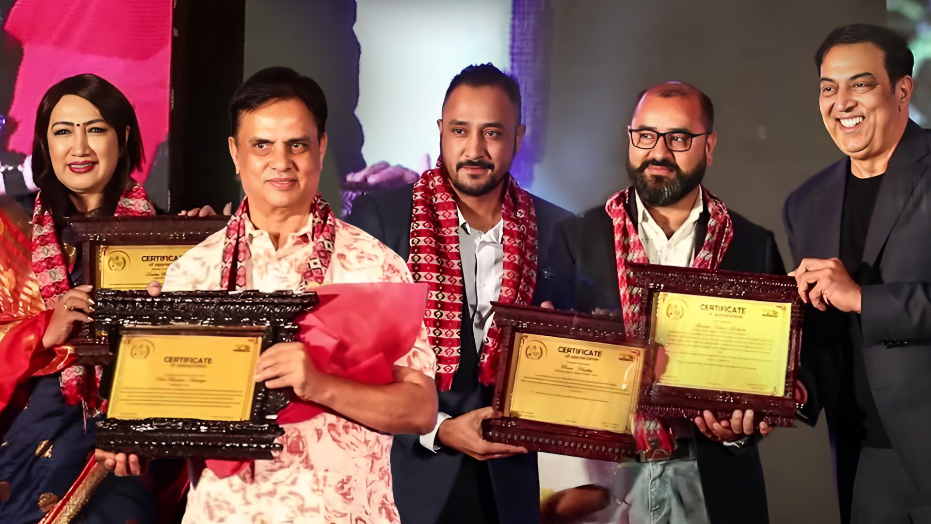 भारतको ‘क्याप्टिभेटिङ क्रिएसन अवार्ड २०२३’ सम्पन्न – खेलाडी, कलाकर्मी, मेडियाकर्मीलाई सम्मान