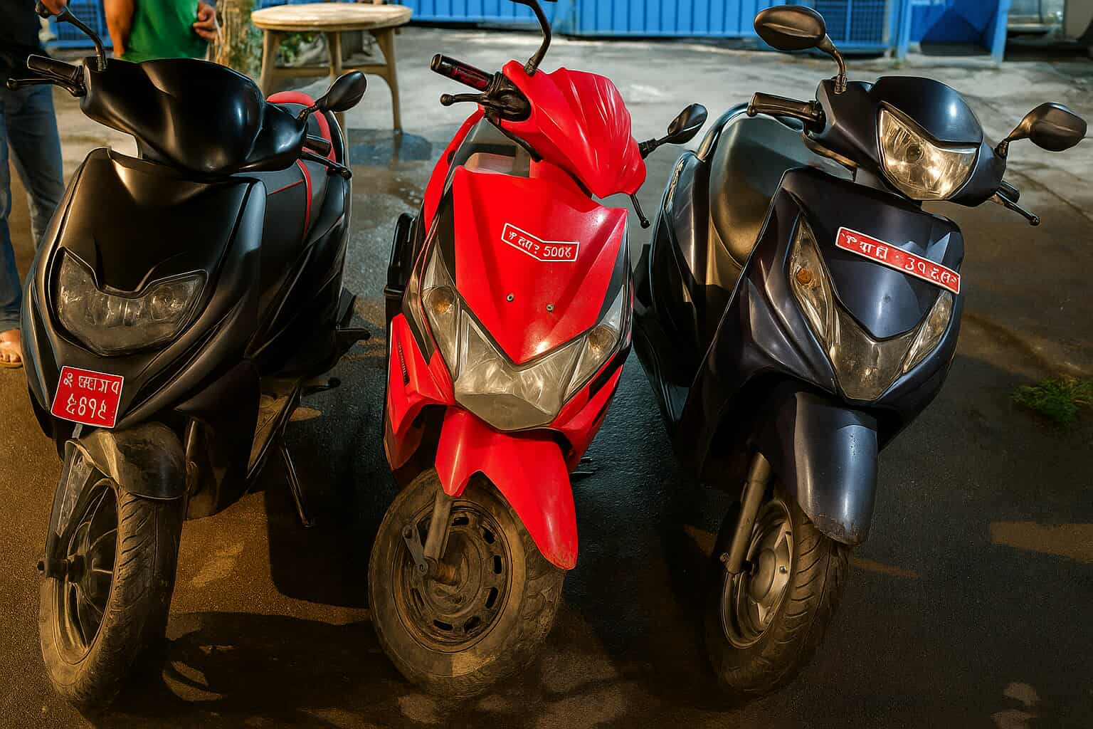 चोरीको स्कुटर प्रयोग गरी लुटपाट, ६ जना पक्राउ