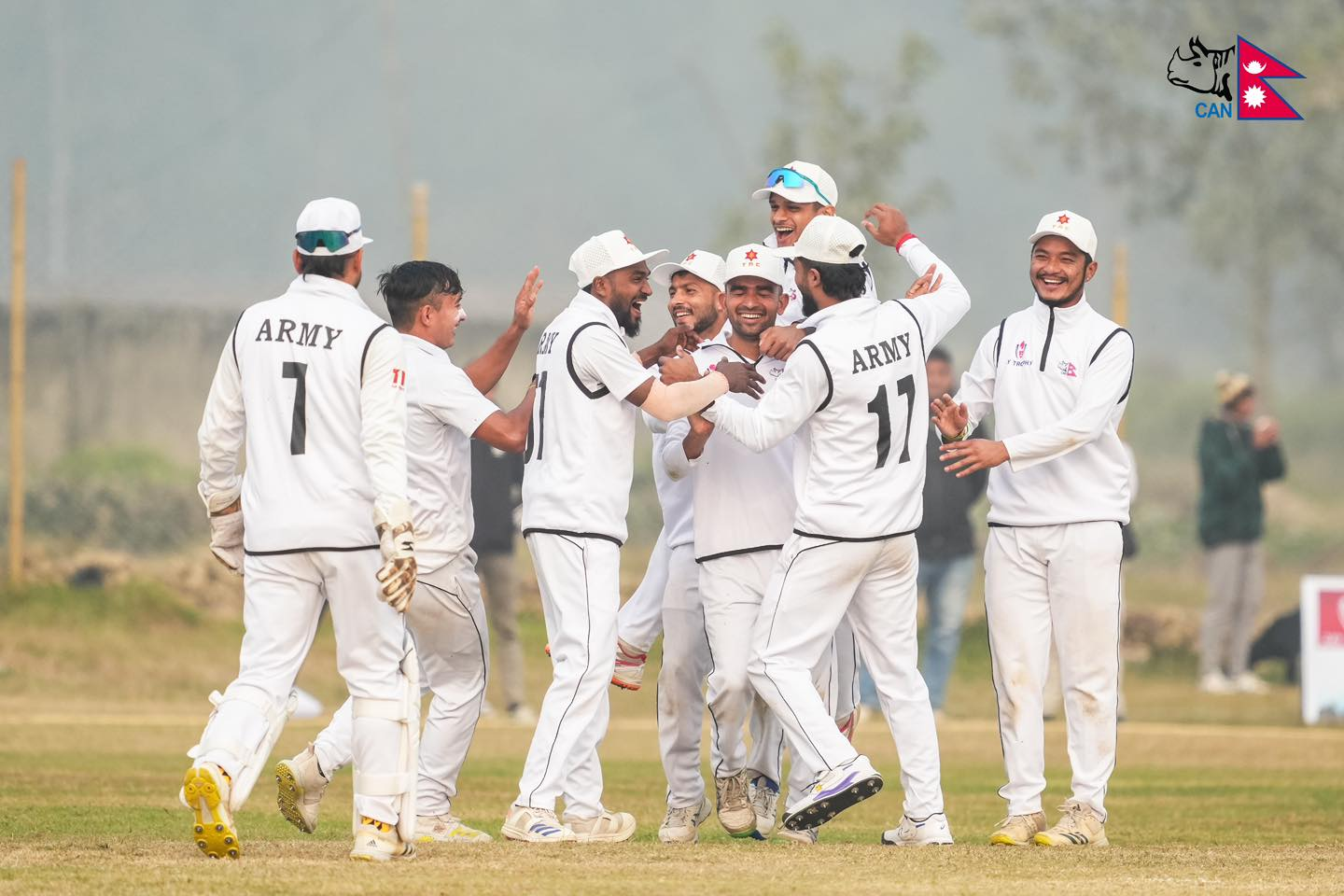 पहिलो दिन आर्मीविरुद्ध वाग्मती १५२ रनले पछाडि 