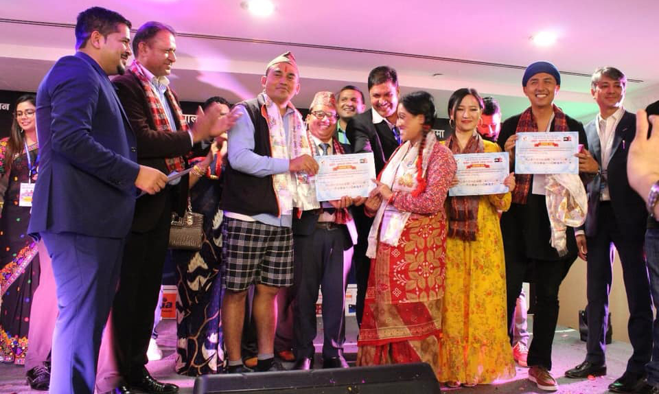 रङ्गशाला निर्माणः धुर्मुस सुन्तलीलाई दुबईमा २२ लाख