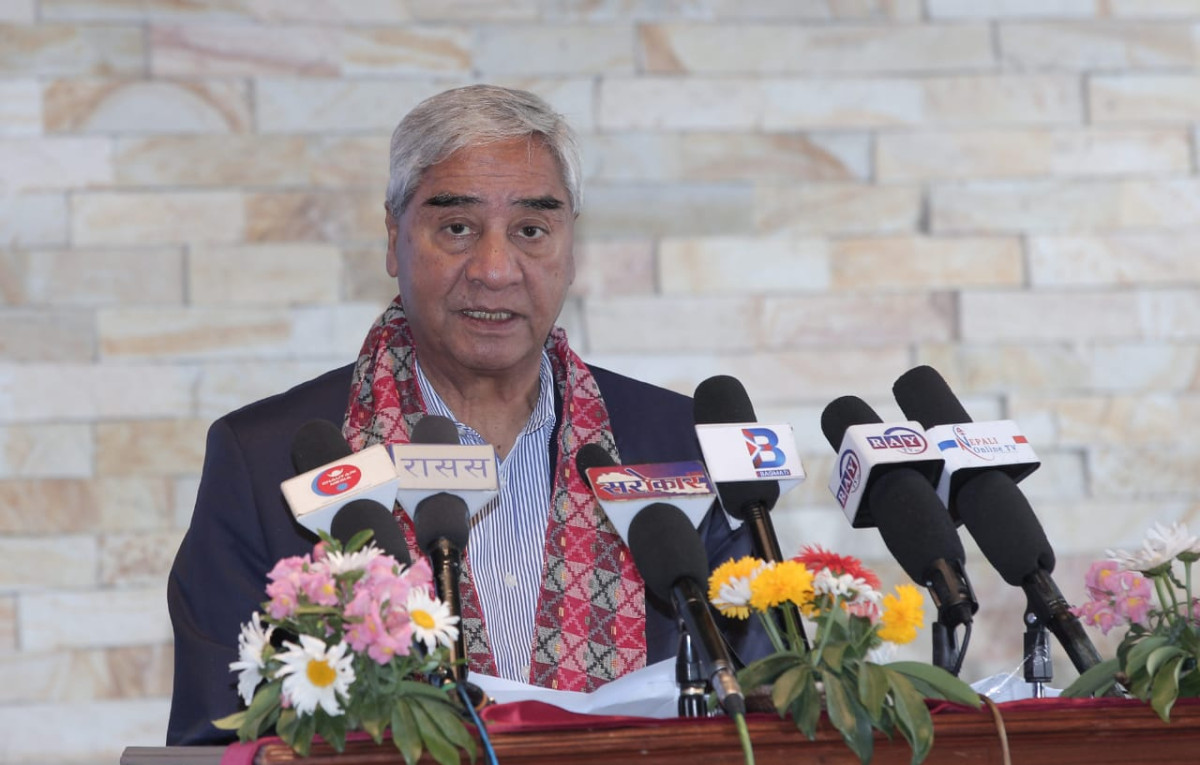 नेपालको भूमि चीनविरुद्ध प्रयोग हुन दिँदैनौँ : सभापति देउवा