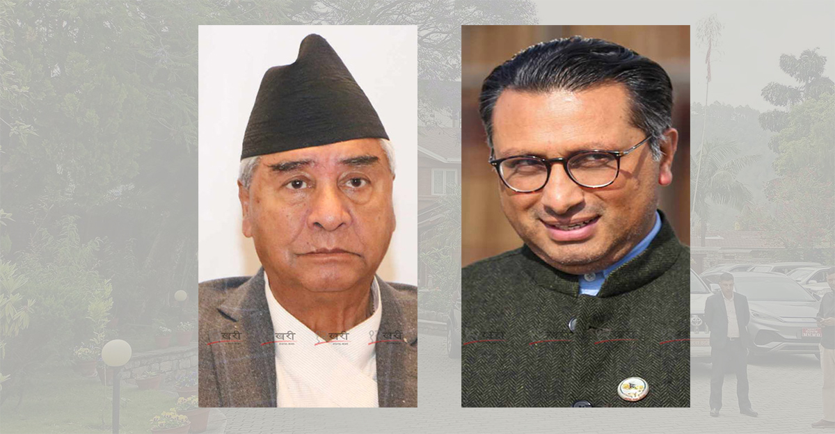 शेरबहादुर देउवा र डा. स्वर्णिम वाग्लेबीचको त्यो भेट, गठबन्धन परिवर्तनको तयारी थियो ?