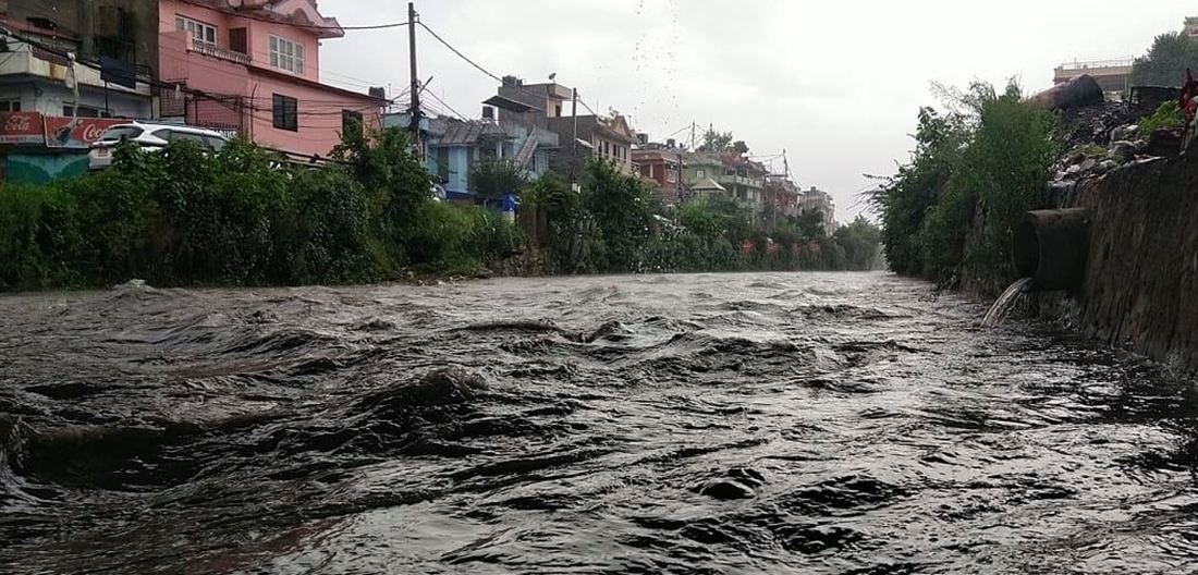 विष्णुमती र धोबीखोला जलाधारमा भारी वर्षा मापन, उच्च सतर्कता अपनाउन आग्रह