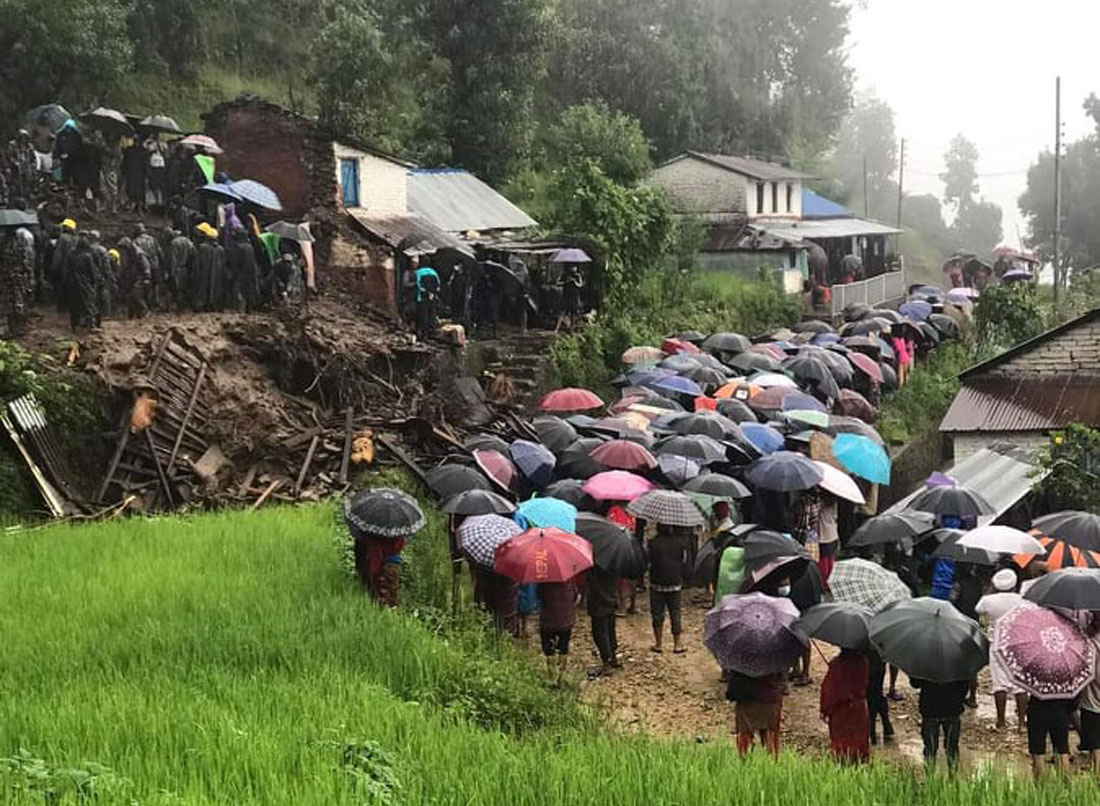 यस्तो हुन्छ पहिरो जान लागेको संकेत र बच्ने उपाय