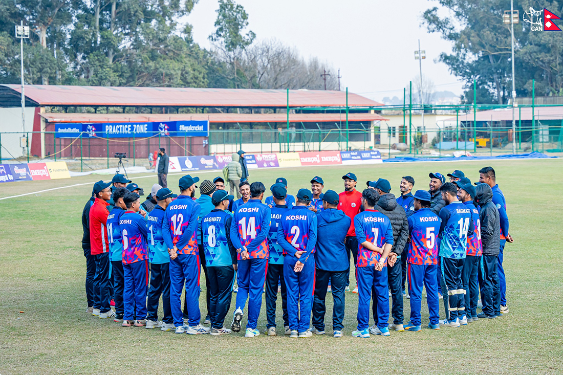 गण्डकीविरुद्ध २५ रनमै अलआउट कोसी, कुनै ब्याटरले बनाएनन् दोहोरो अंक 