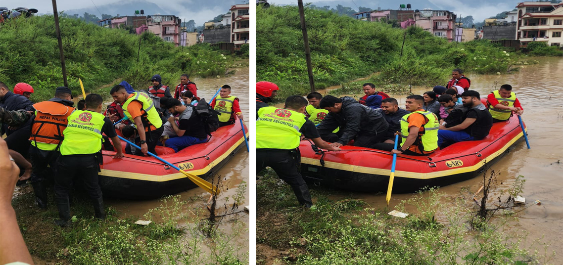 विपद् व्यवस्थापनमा गरुड सेक्युरिटिजको साथ 