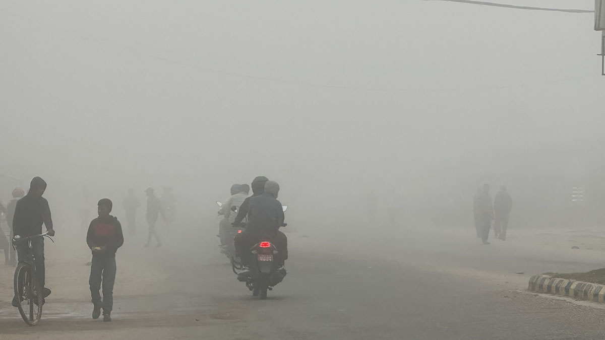 हुस्सु र कुहिरोले यातायात सेवा प्रभावित हुने सम्भावना 