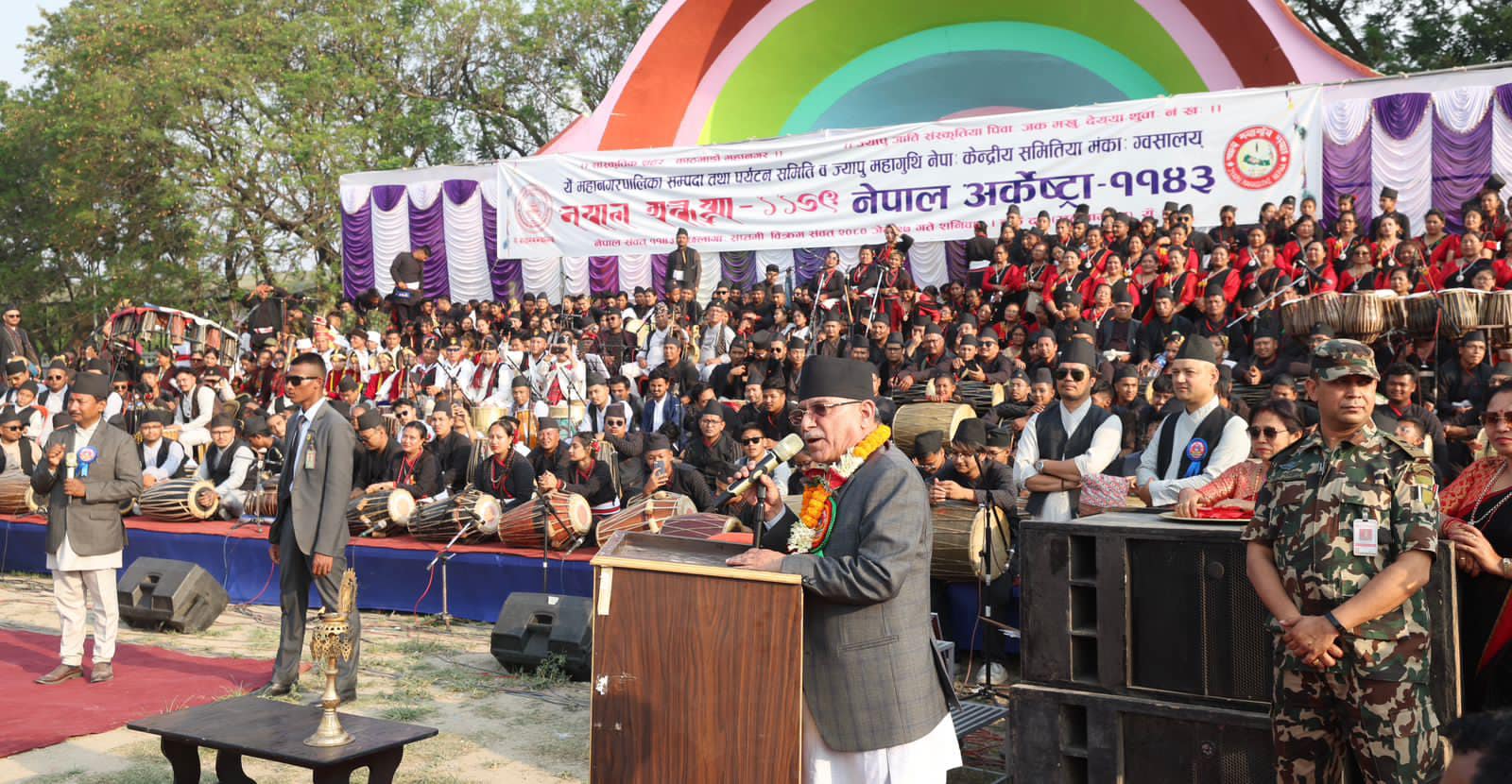 गीत–संगीत क्षेत्रको प्रवर्द्धनमा सक्दो सहयोग गर्छु : प्रधानमन्त्री 