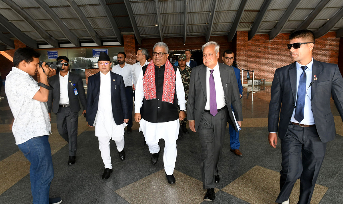 भारतीय वनमन्त्री यादव काठमाडौंमा