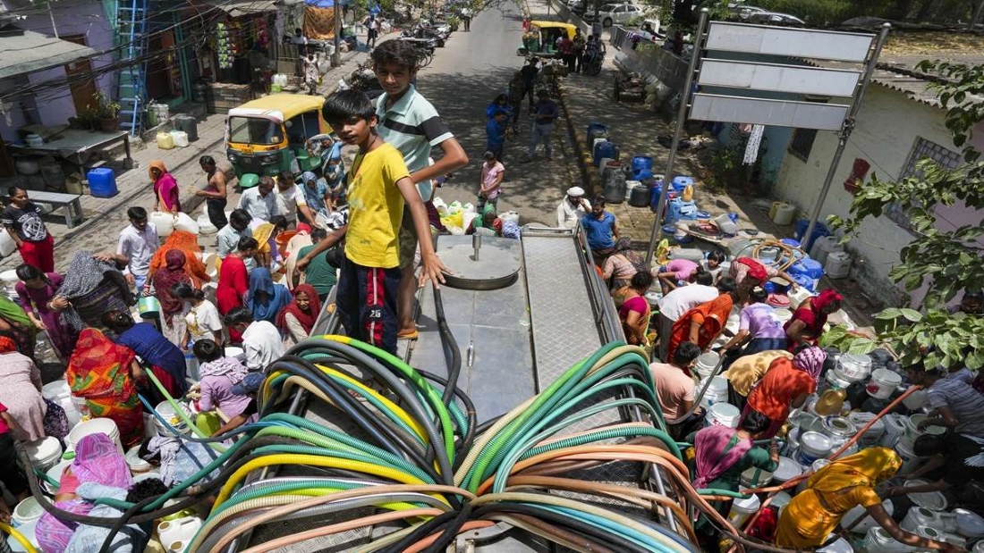 दिल्लीमा पानीको अभाव