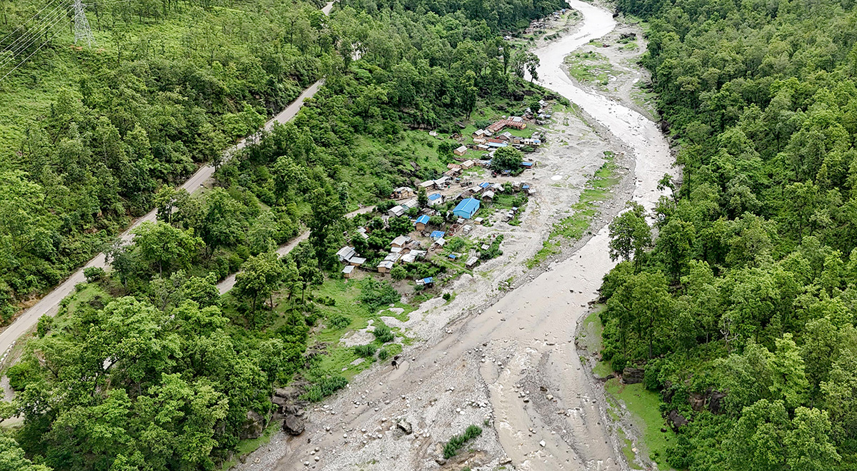 बादी समुदायको बस्ती