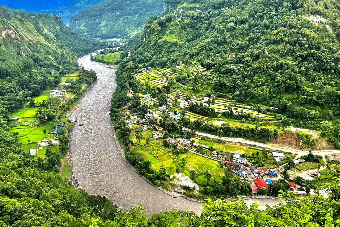 उर्लिएको कालीगण्डकी 