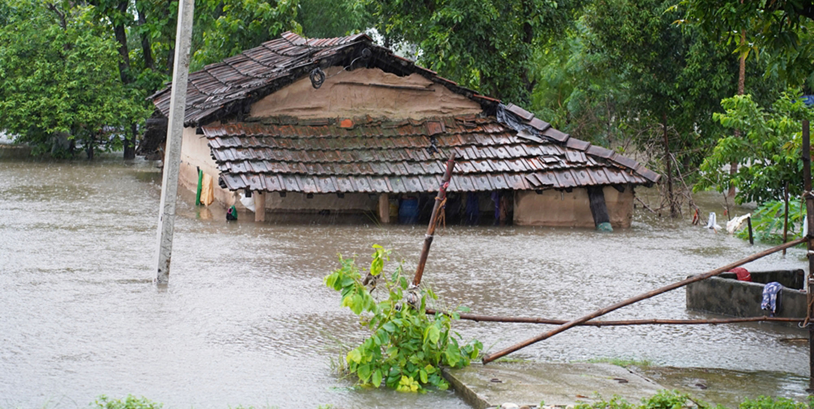 कञ्चनपुरमा भारी वर्षा